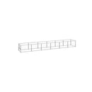 Dog Kennel Steel Silver