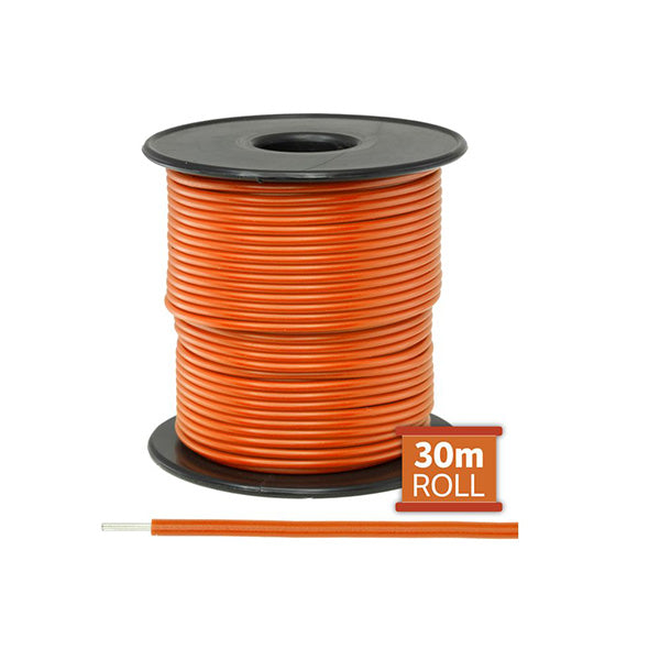 Doss 30M Orange Hookup Wire Cable