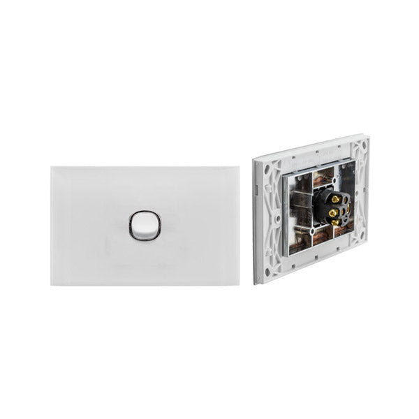 Doss Acrylic 1 Gang Switch Plate