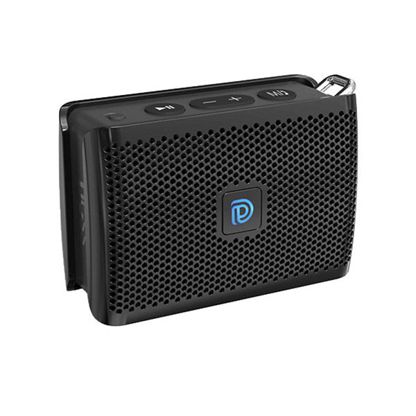 Doss Genie Black Mini Bluetooth Speaker