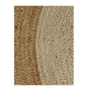 Dot Border Natural Classic Rug 140Rnd