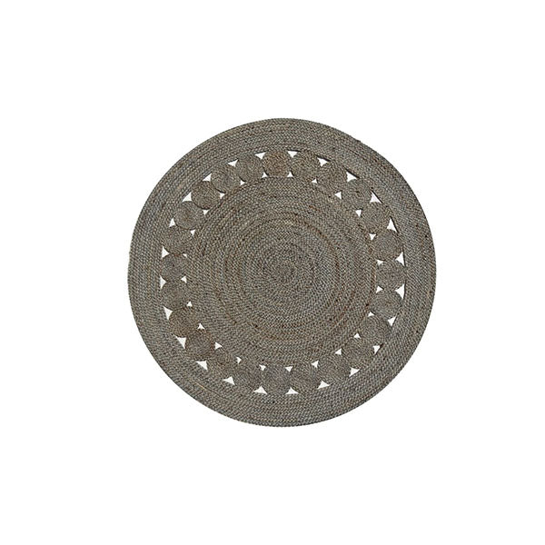 Dot Rose Grey Rug