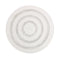Dotti Saskia Round White Cotton Rug 160Rnd