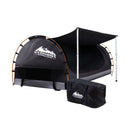 Double Camping Swags With Free Standing Dome Tent And 7Cm Mattress