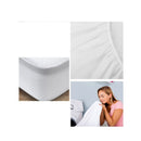 Double Size Waterproof Bamboo Mattress Protector