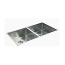 Double Square Cube Stainless Steel Sink 865 x 440mm