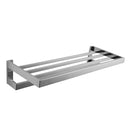 600Mm Towel Rack With Shelf Holder Stainless Steel Bathroom Towel Bar