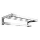 600Mm Towel Rack With Shelf Holder Stainless Steel Bathroom Towel Bar