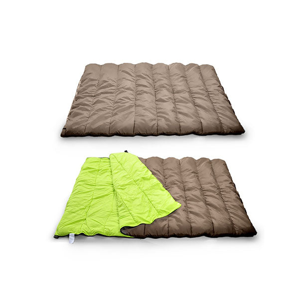 Double Camping Sleeping Bag Hiking Thermal Winter 220 X 145 Cm