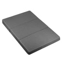 Double Size Folding Portable Mattress Dark Grey