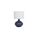 Douglas Blue Textured Ceramic Table Lamp