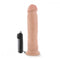 Dr Skin Dr Throb Vibrating Realistic Cock With Suction Cup Vanilla