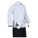 Dragon Karate Salt And Pepper Uniform 8oz