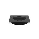 110X110Mm Brass Floor Waste Shower Grate Drain Square Black