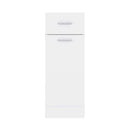 Drawer Bottom Cabinet White Chipboard