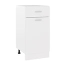 Drawer Bottom White Cabinet Chipboard