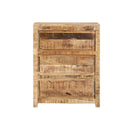 Drawer Cabinet 60 X 33 X 75 Cm Solid Wood Mango