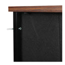 Storage Cabinet Tower Chest Drawers Dresser Tallboy Drawer Retro Brown