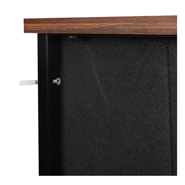 Storage Cabinet Tower Chest Drawers Dresser Tallboy Drawer Retro Brown