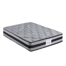 Mattress Spring Foam Medium Firm 22CM Dark Grey