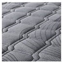 Mattress Spring Foam Medium Firm 22CM Dark Grey