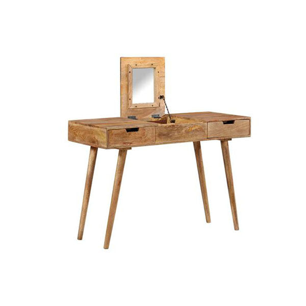 Dressing Table 112 X 45 X 76 Cm Solid Mango Wood