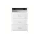 Dressing Bedside Table 2 In 1 Set Hidden Makeup Mirror