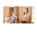 Dressing Table Led Makeup Mirror Stool Set 12 Bulbs Vanity Desk White