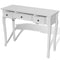 Dressing Console Table with Three Drawers - White