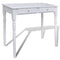 Dressing Table 2 Drawers With 3-In-1 Mirror And Stool - White