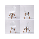 4 Pcs Dsw Dining Chair White