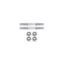 2 Pcs 45Cm Dumbbell Bar Solid Steel Gym Home Exercise Fitness