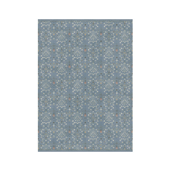 Dusky Blue Prudence Contemporary Rug 200X290Cm