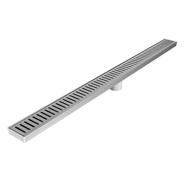 Shower Room Grate Indoor Outdoor Silver