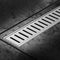 Shower Room Grate Indoor Outdoor Silver