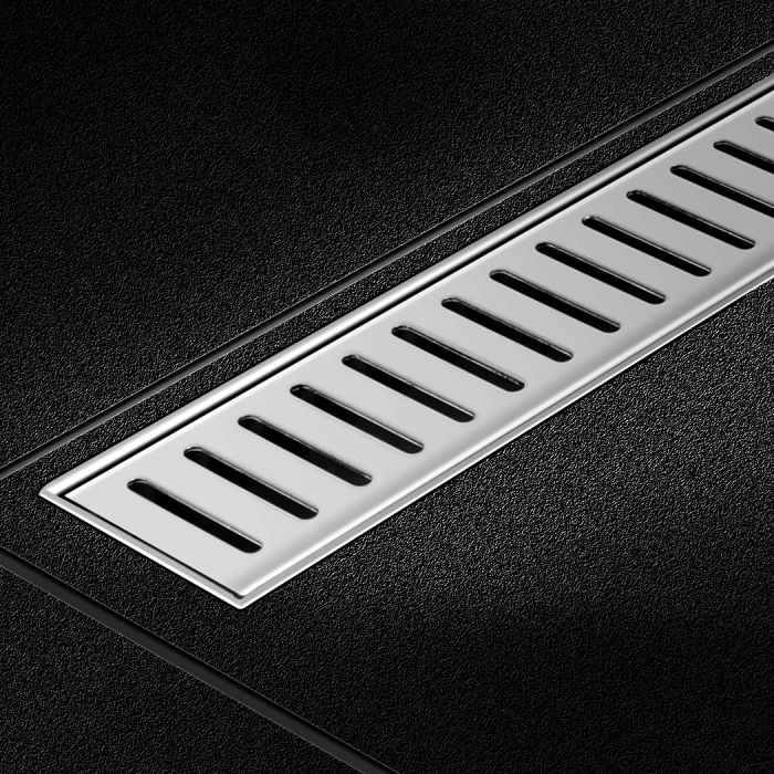 Shower Room Grate Indoor Outdoor Silver