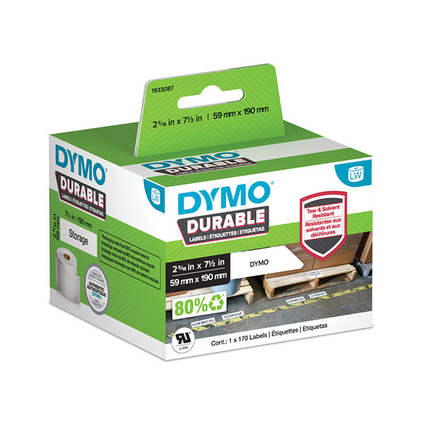 Dymo Labelwriter Durable Mp Label 59 X 190Mm