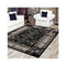 Dynasty Black Machine Knotted Rug