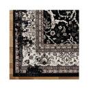 Dynasty Black Machine Knotted Rug