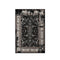 Dynasty Black Machine Knotted Rug