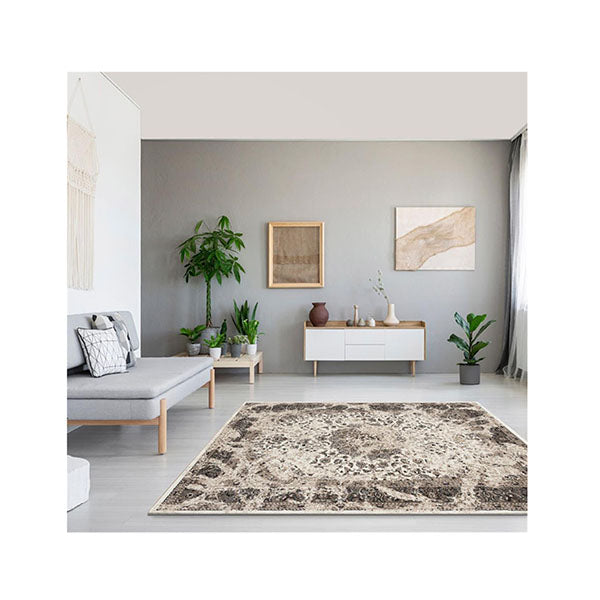 Dynasty Cream Machine Knotted Rug