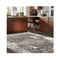 Dynasty Grey Hallway Runner Machine Knotted Rug