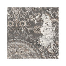 Dynasty Grey Hallway Runner Machine Knotted Rug