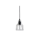 E27 Clear Glass Single Pendant