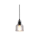 E27 Clear Glass Single Pendant