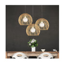 E27 Natural Cane Rattan Shade Only