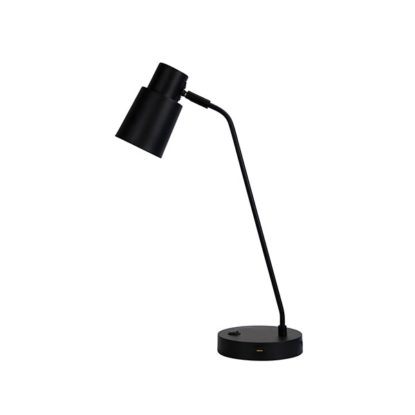 E27 Table Lamp With Usb Socket