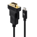 Alogic 1M Usb C To Vga Cable Male To Male Premium Retail Box Packaging