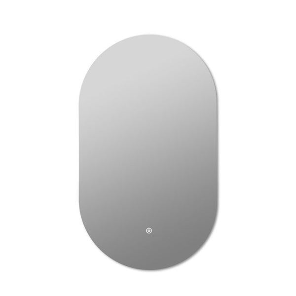 Oval Anti Fog Bathroom Mirrors Makeup Light