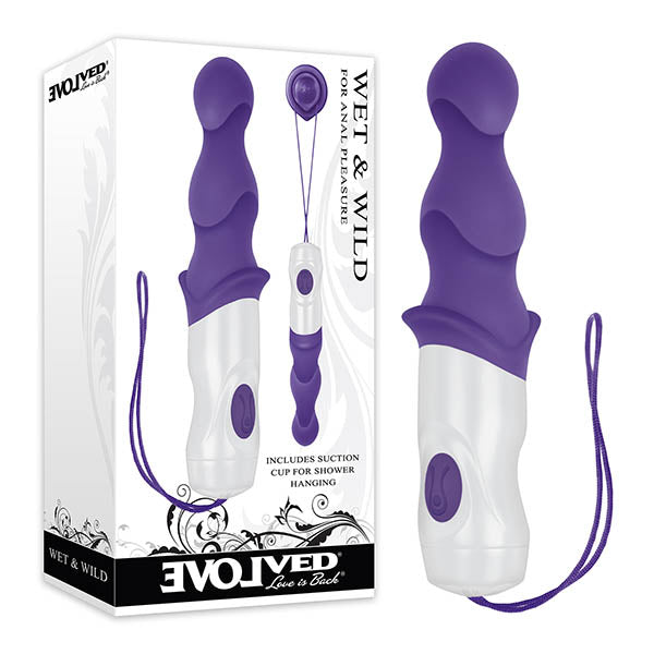 Evolved Wet And Wild Purple Anal Vibrator